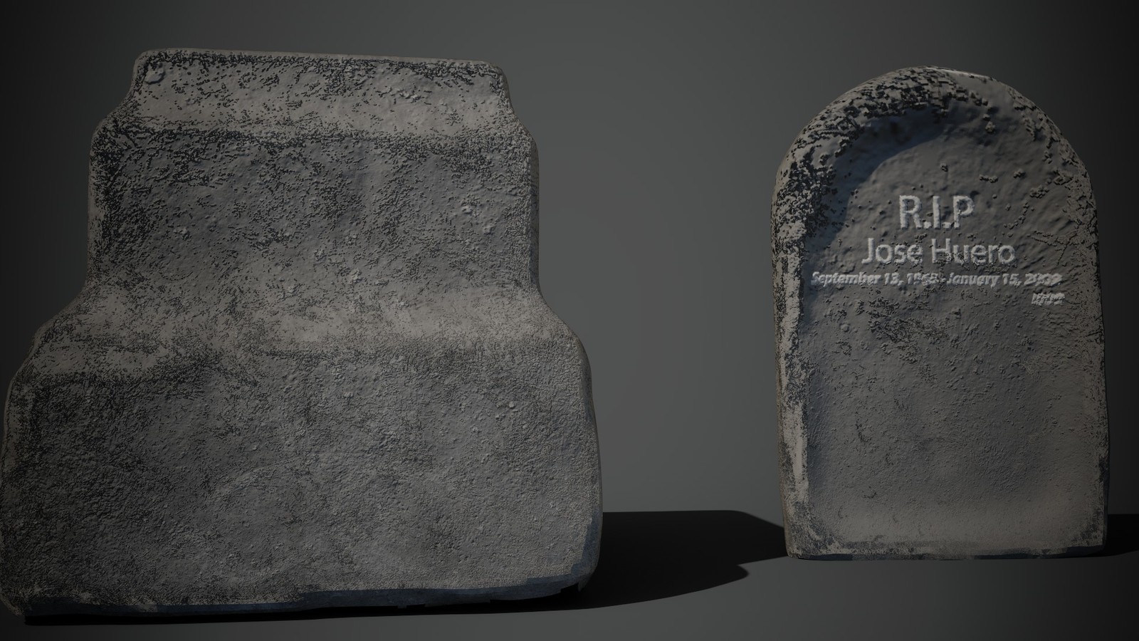 Closer view of textures and name
