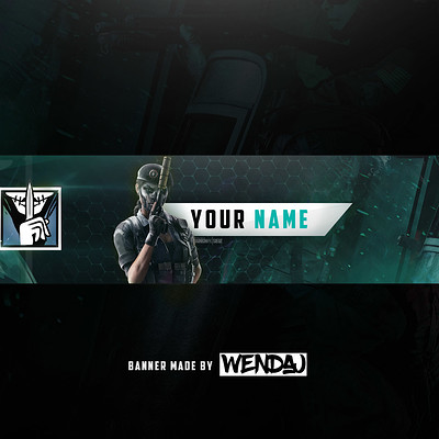 Artstation Twitter Banner Rainbow Six Siege