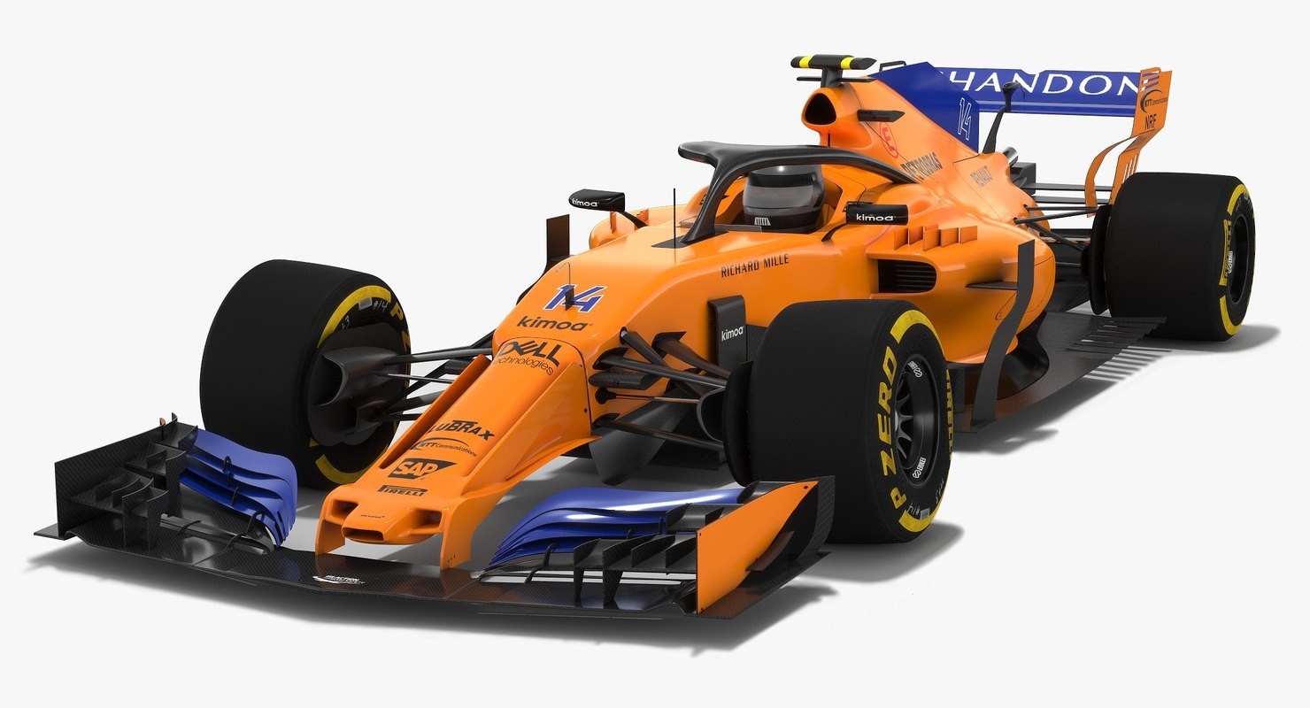 Artstation Mclaren Mcl33b Formula 1 Season 2018 3d Model