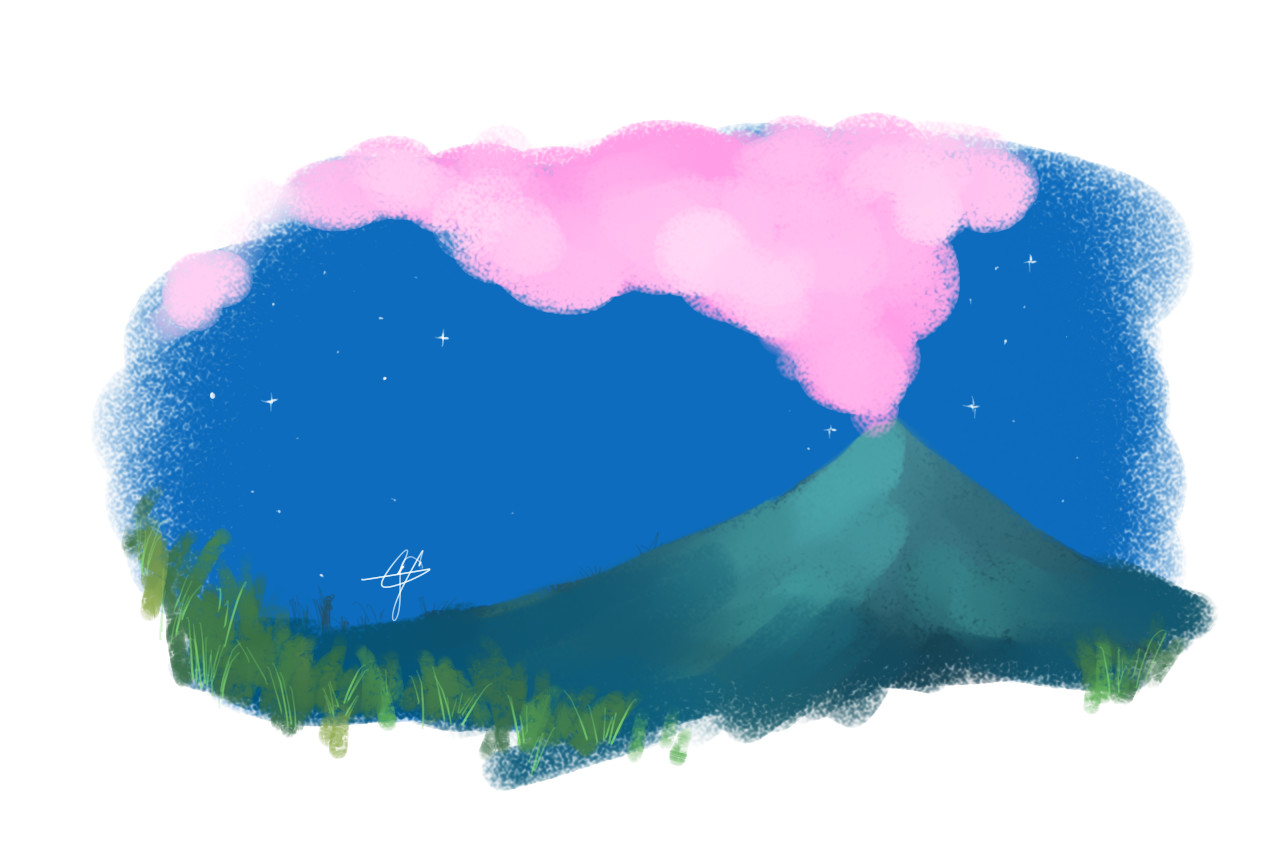 ArtStation - Mayon Volcano: Favorite Landscape, Mwaayk Art