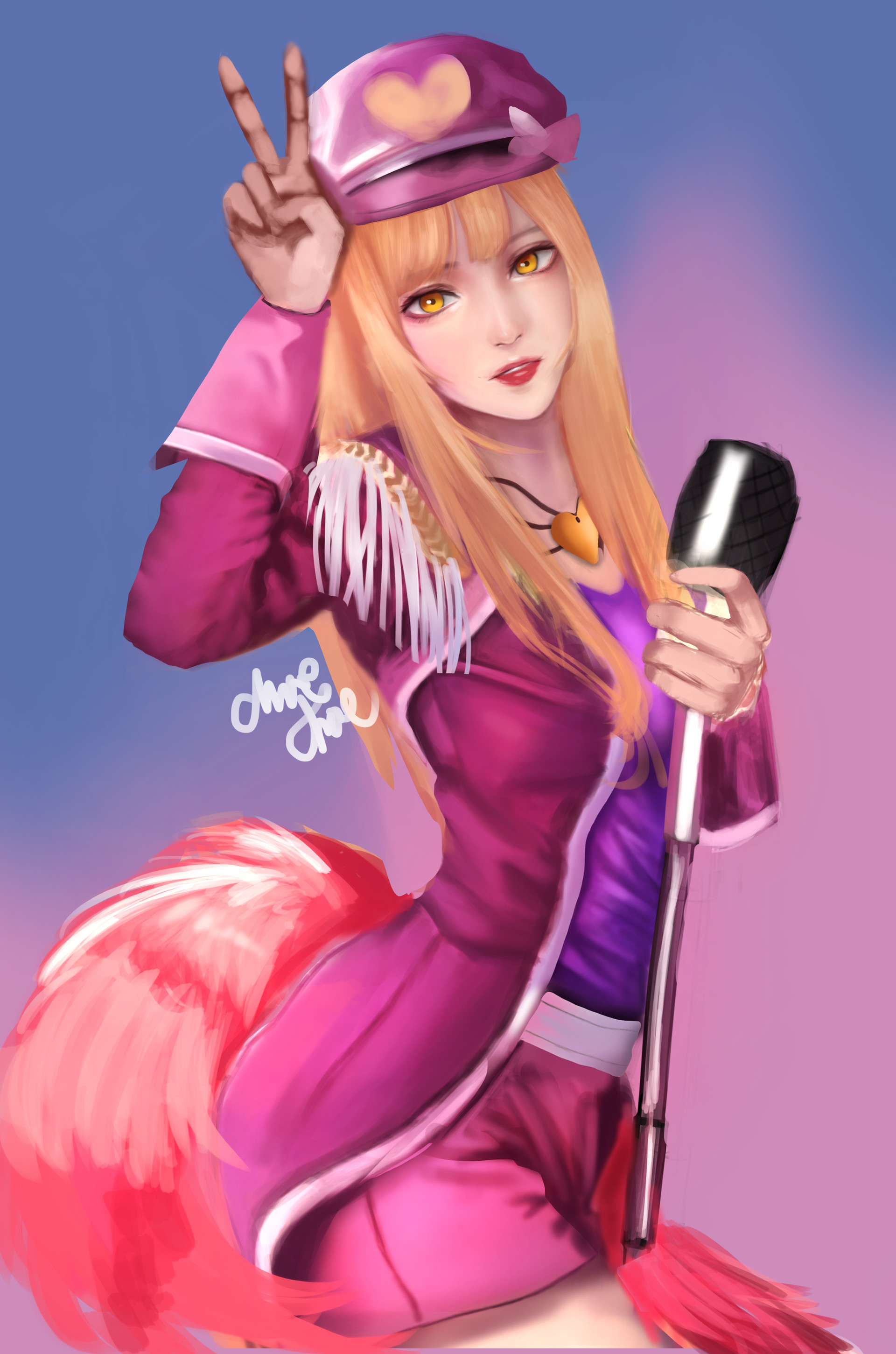ArtStation - pop star ahri