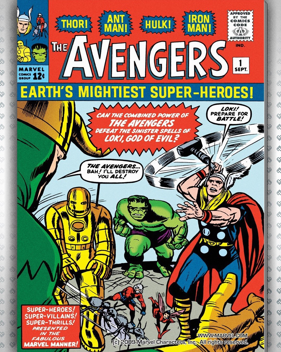 Original Comic Book Cover
