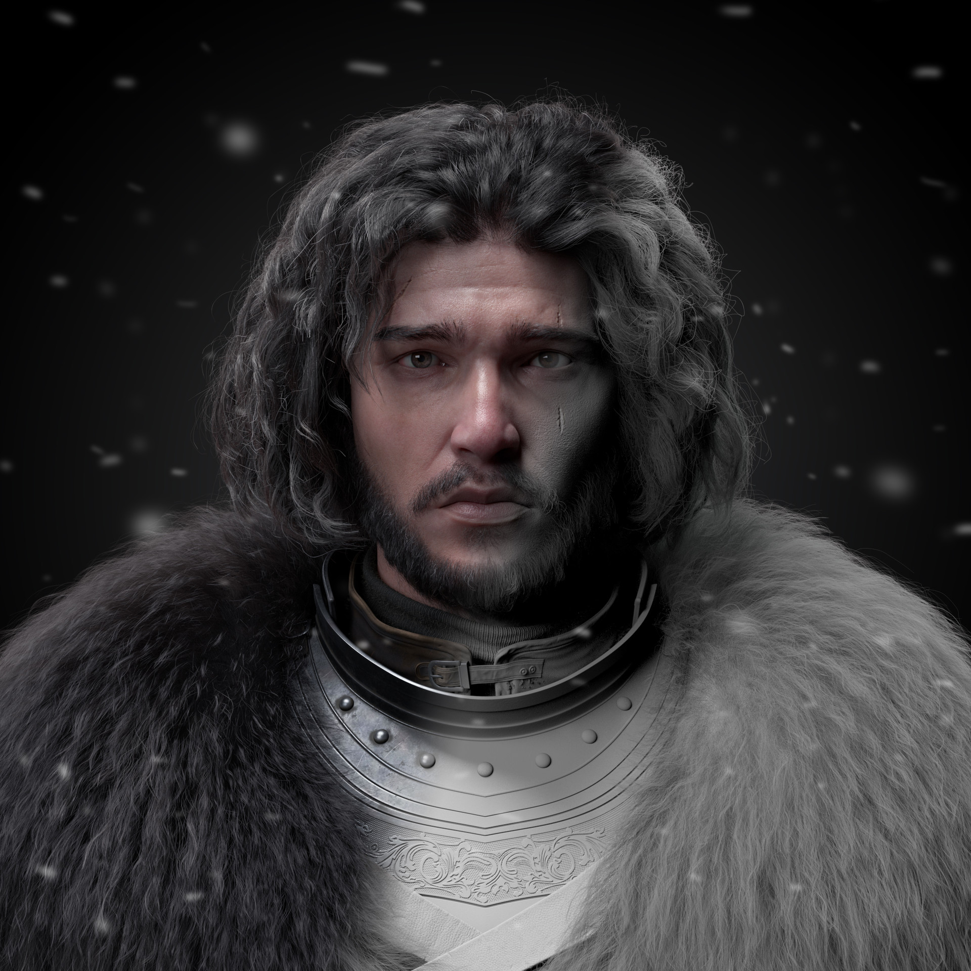 Clarence Kane - King in The North - Jon Snow