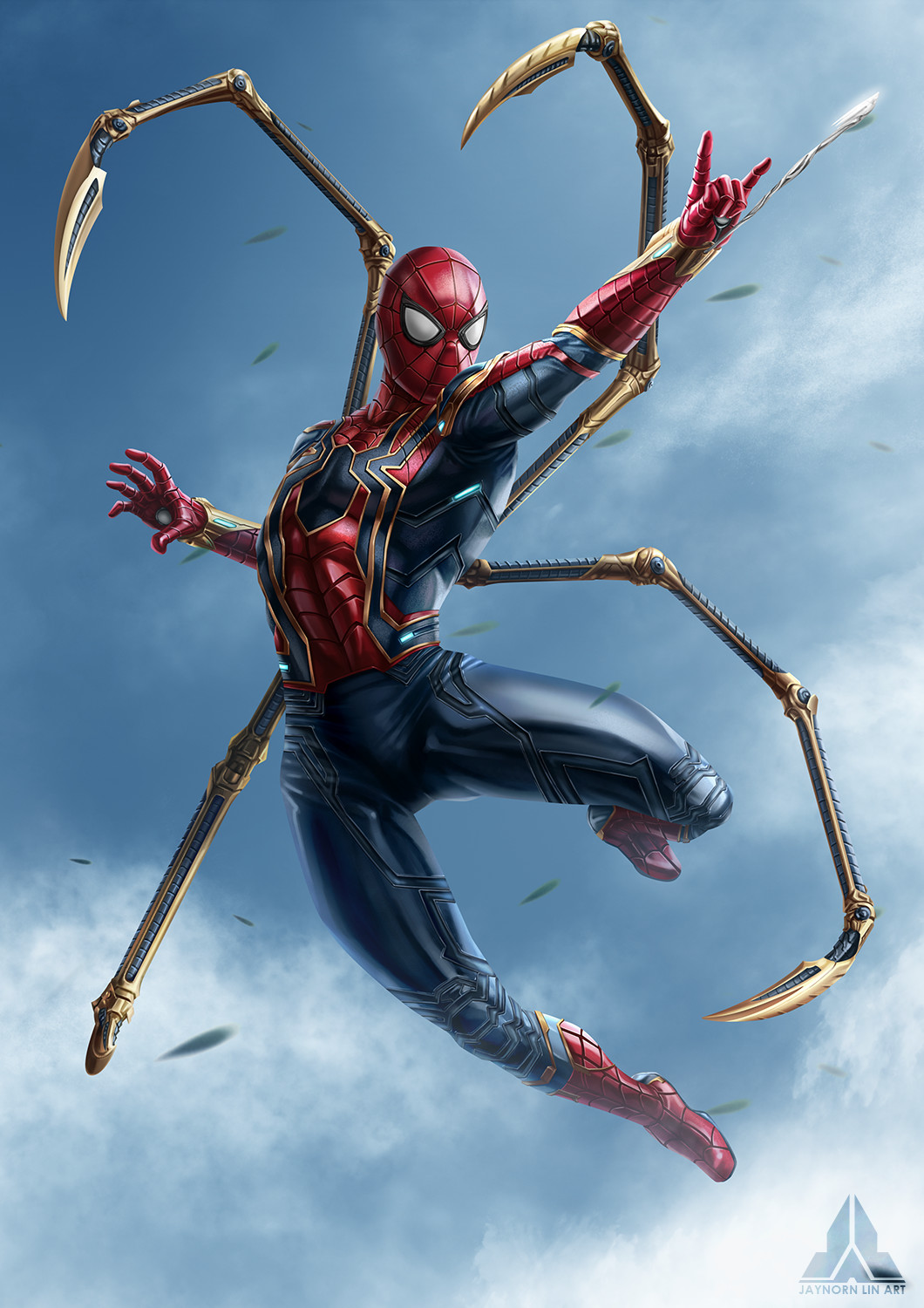 ArtStation - Avengers: Infinity War-SpiderMan
