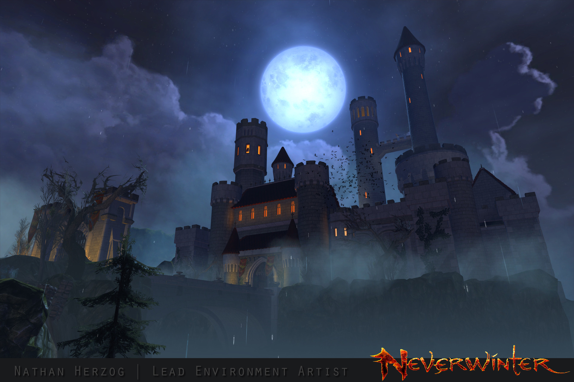 Artstation Neverwinter Online Ravenloft Nate Herzog - 