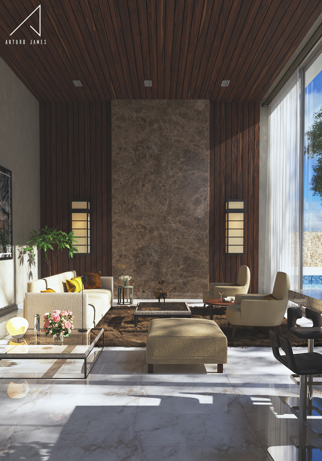 Final render with post production