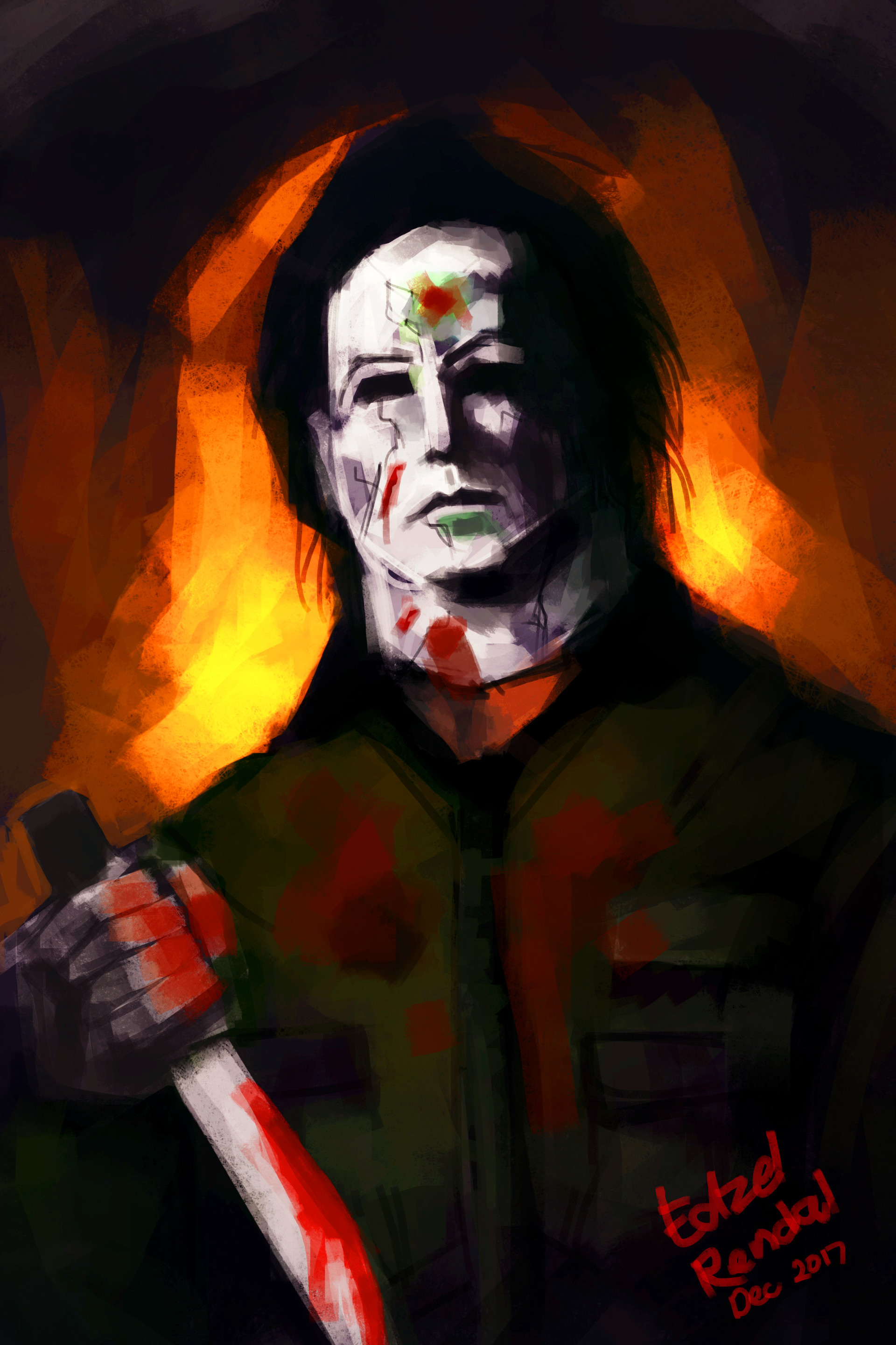Artstation Mike Myers Edzel Rendal