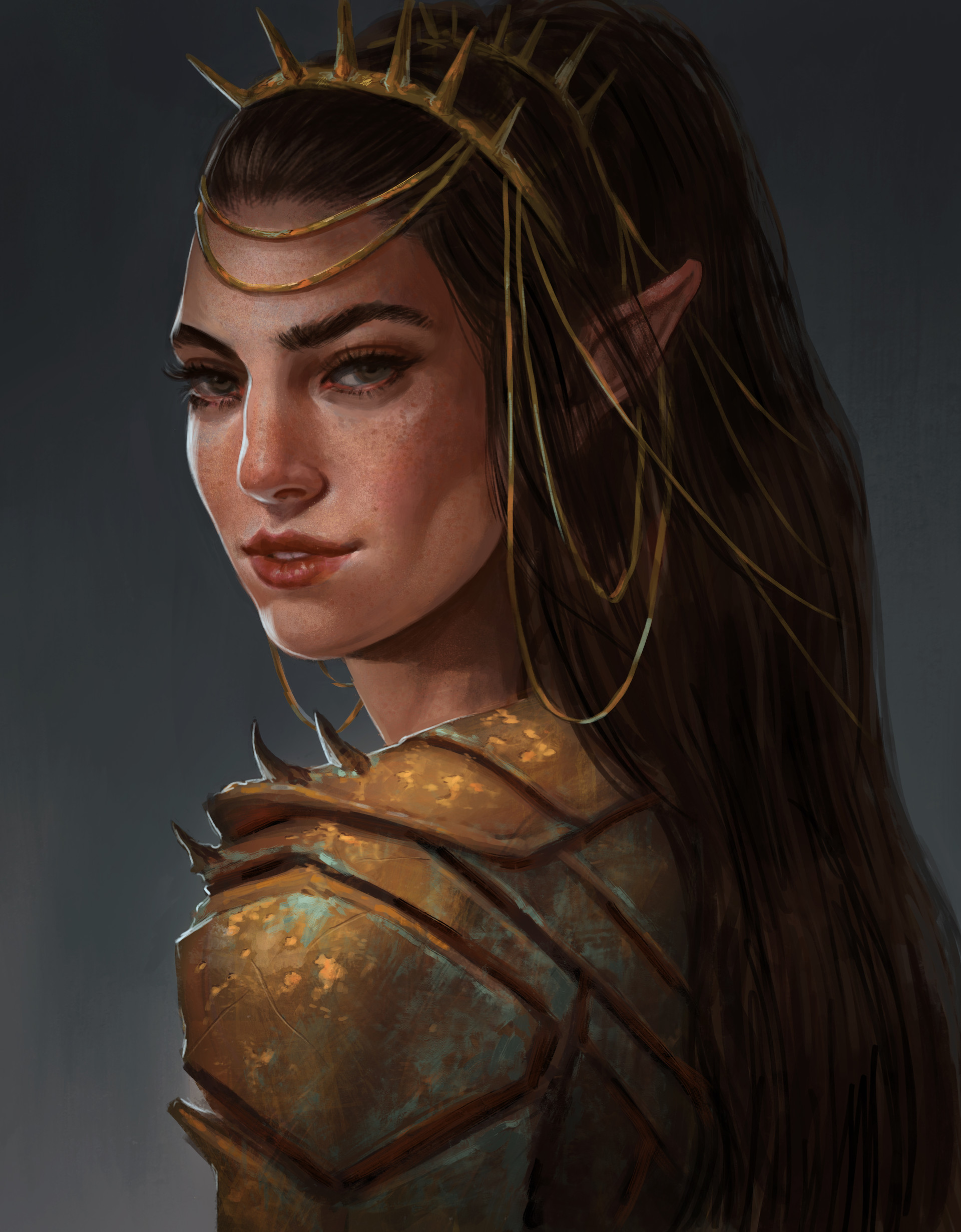 ArtStation - Elven people