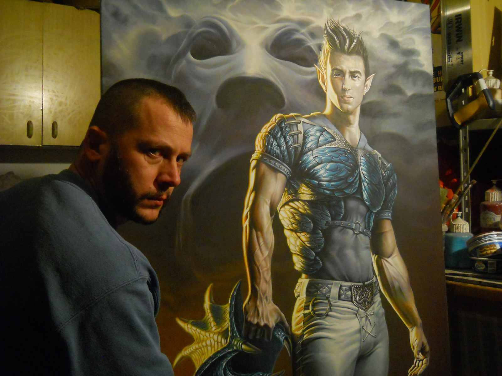 me and my artwork