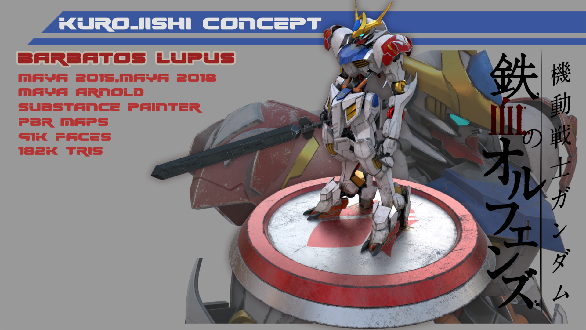 Featured image of post Gundam Barbatos Lupus Wallpaper To install download and unpack the archive 1267782610 zip