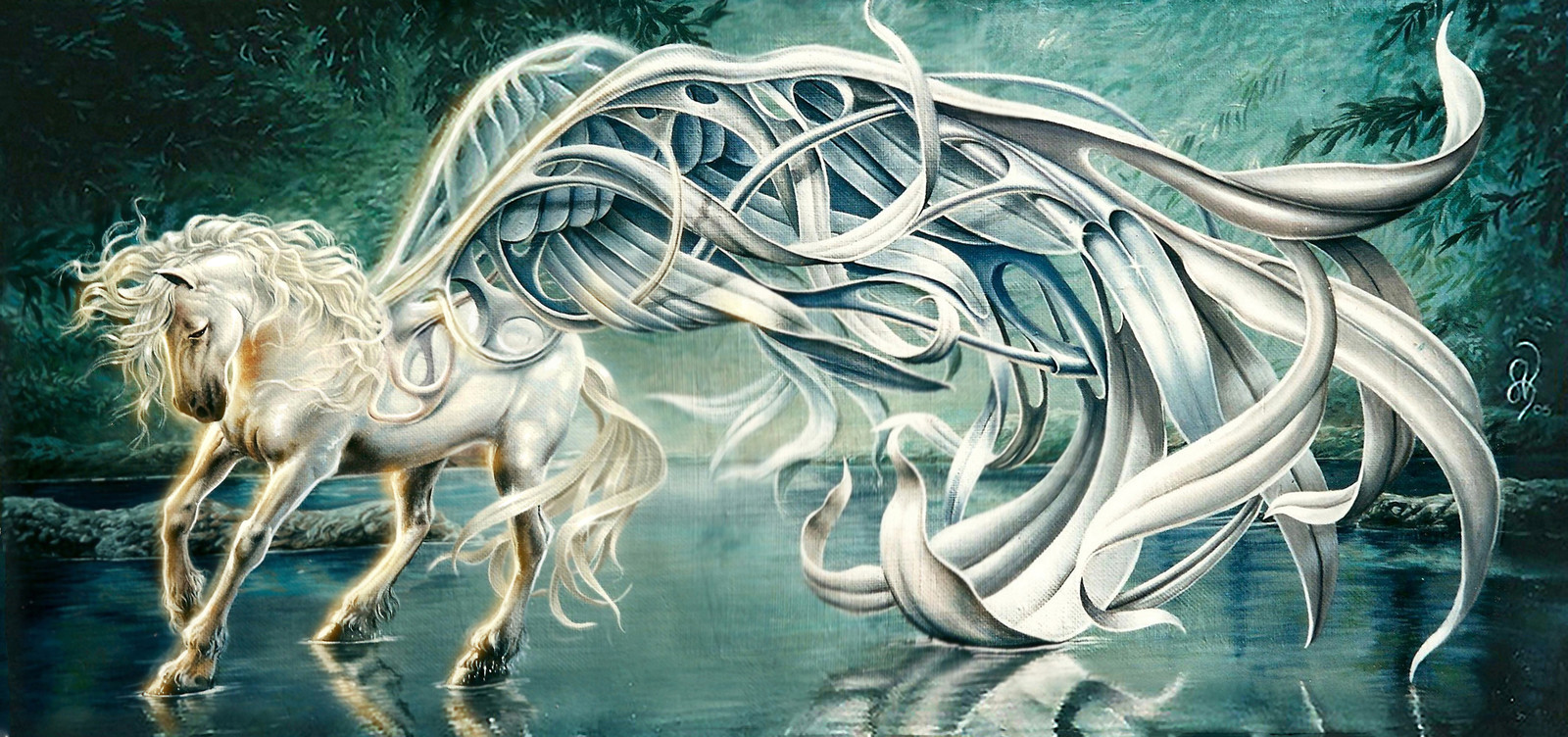 Final Work - acrylic painting on canvas - 2005 - Antonello venditti art ©