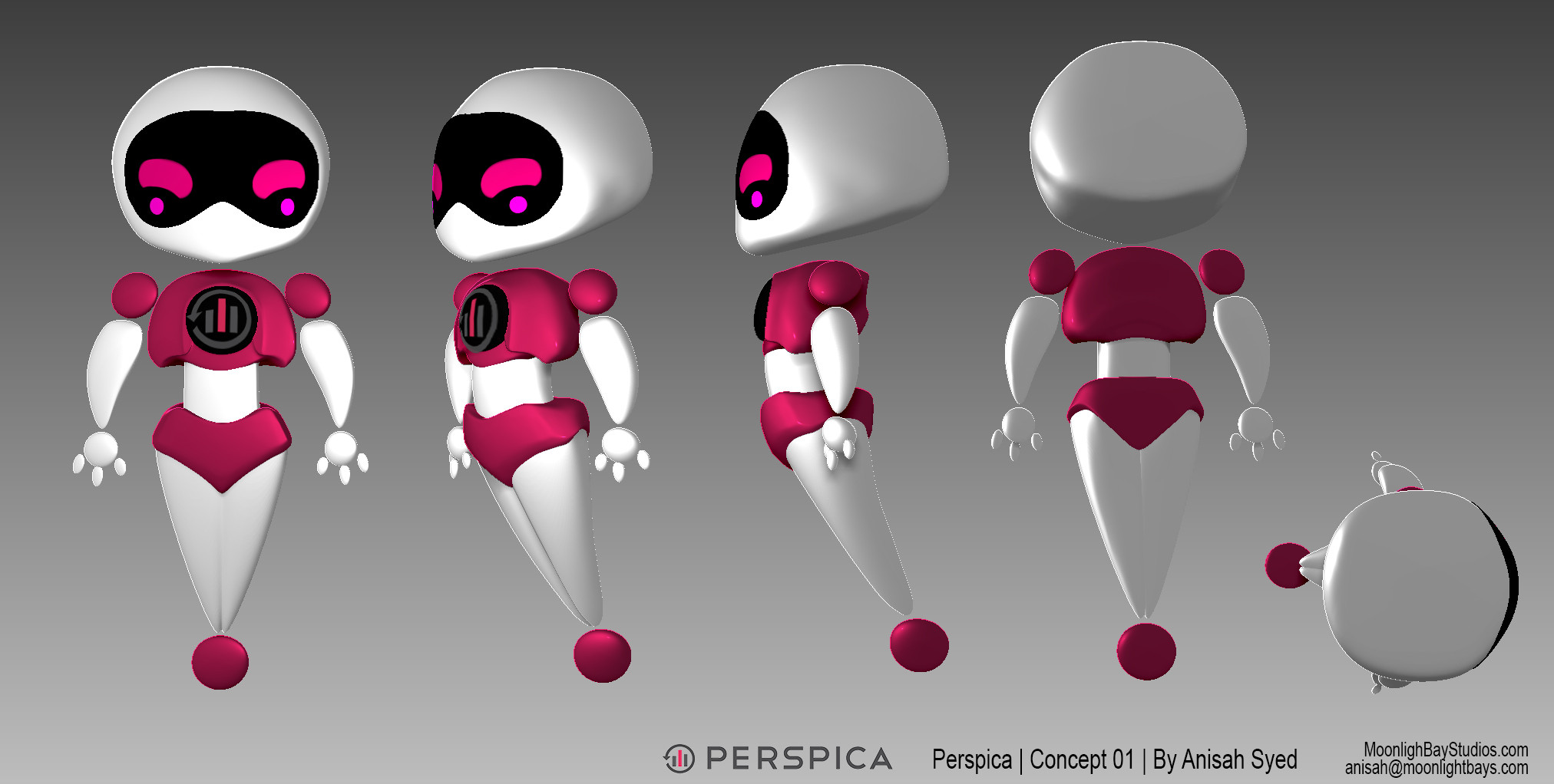 Earlier Version of the Bot Character