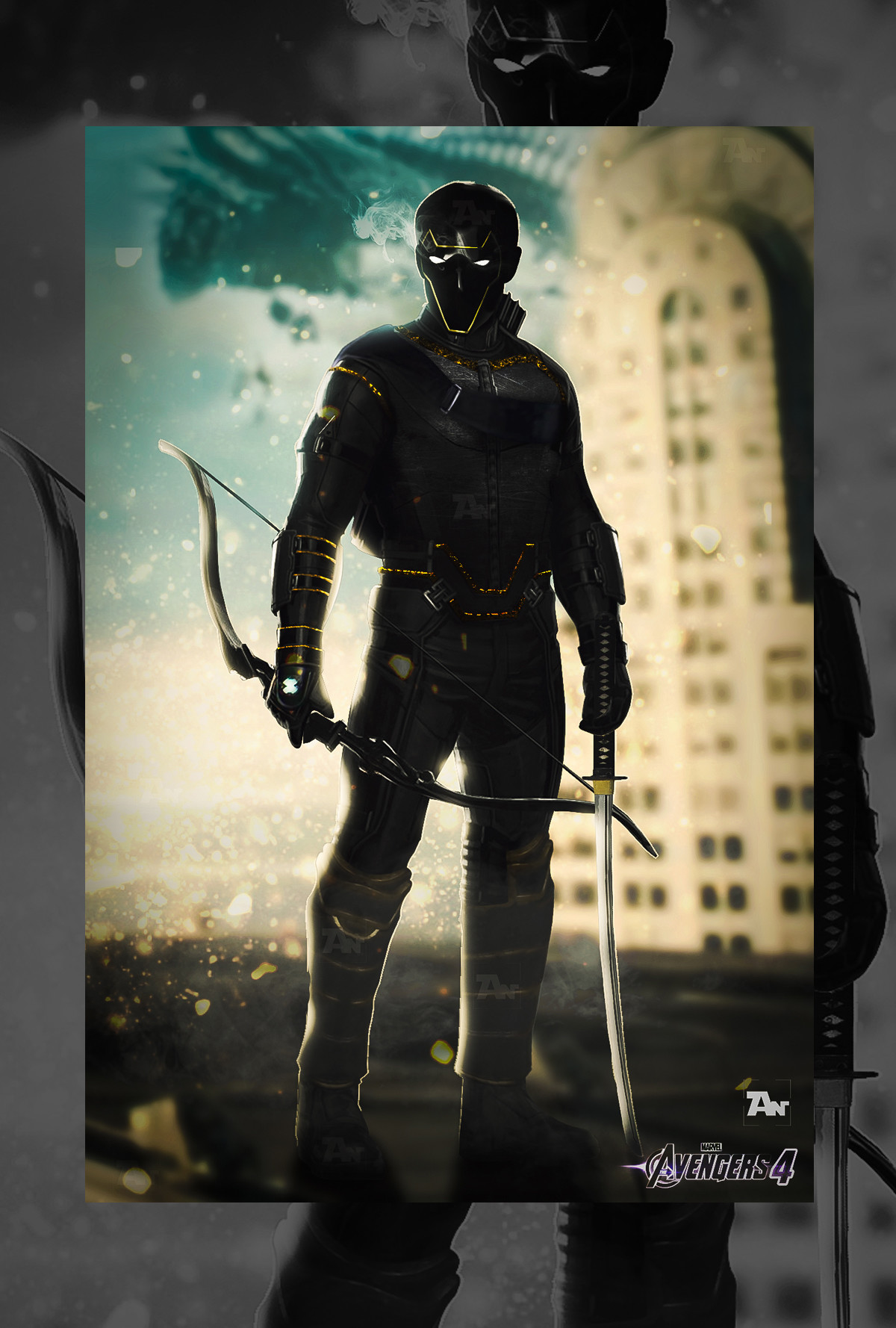 Tobias Pampinella Ronin Time Traveler Avengers 4