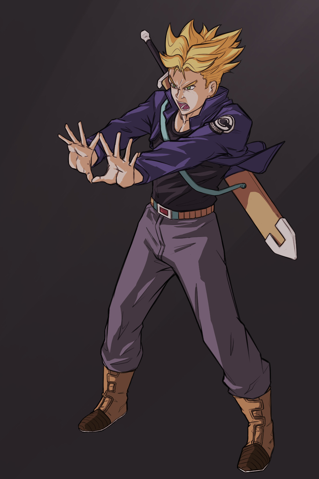 Radley Nito Trunks Dbz Action Poses