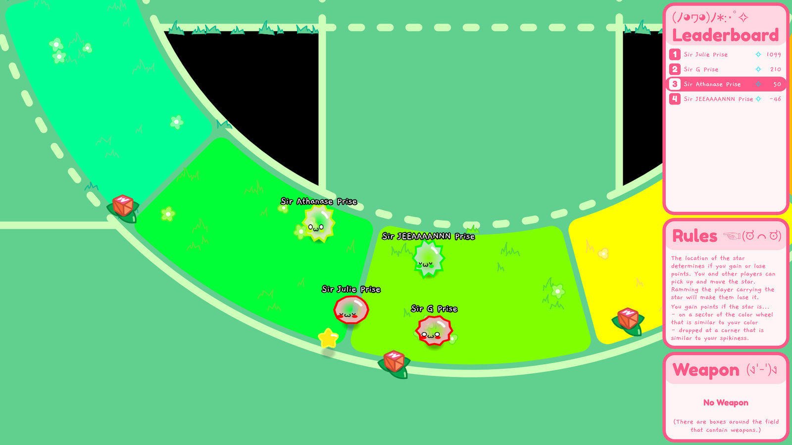 Sir Prise Kawaii Adventure to Be the Ultimate Player of the Delicious Fruitball Game