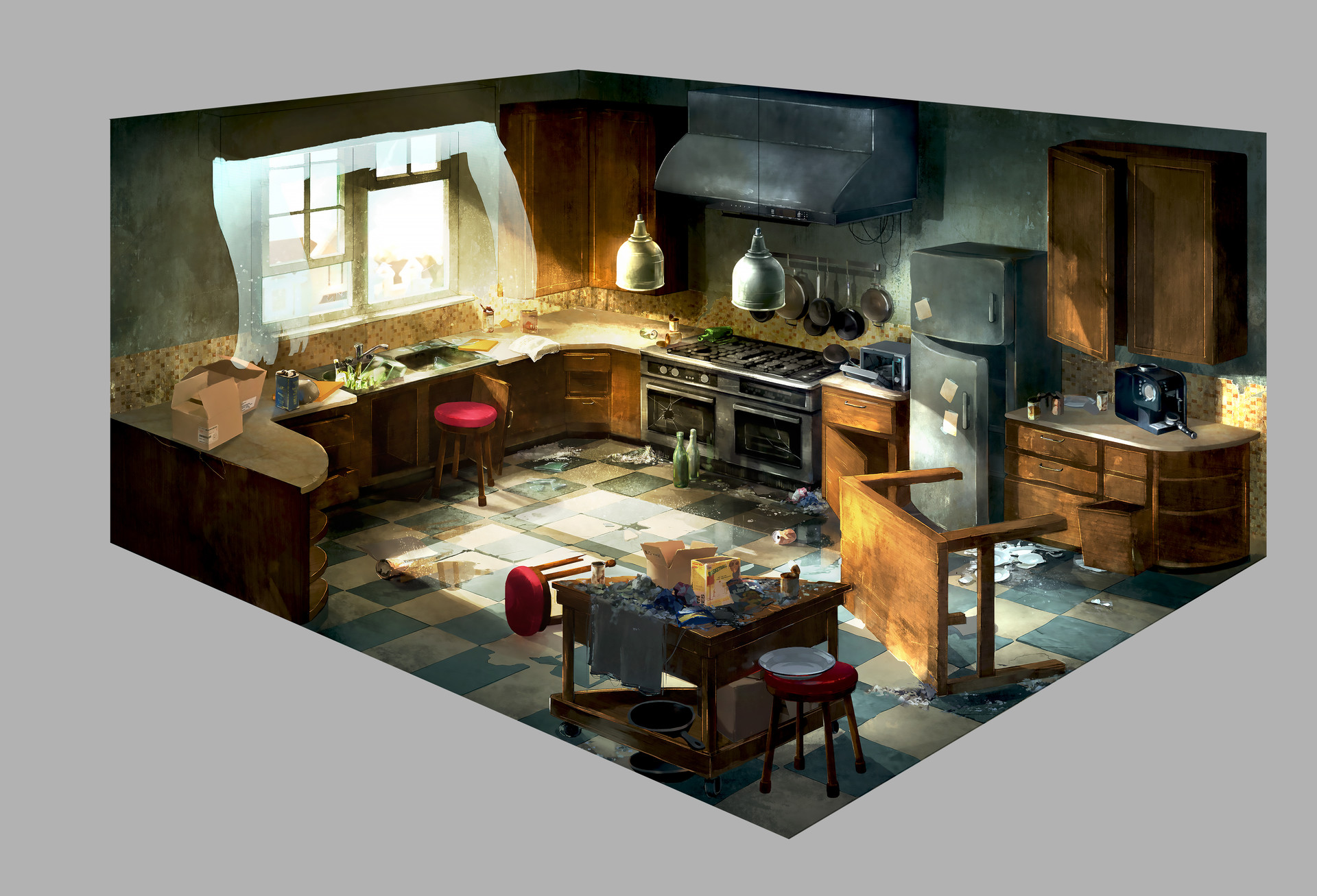 ArtStation - Game kitchen