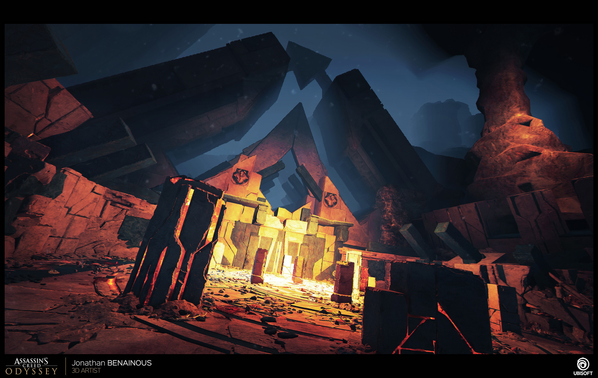 Jonathan BENAINOUS Assassin's Creed Odyssey Minotaur's Lair