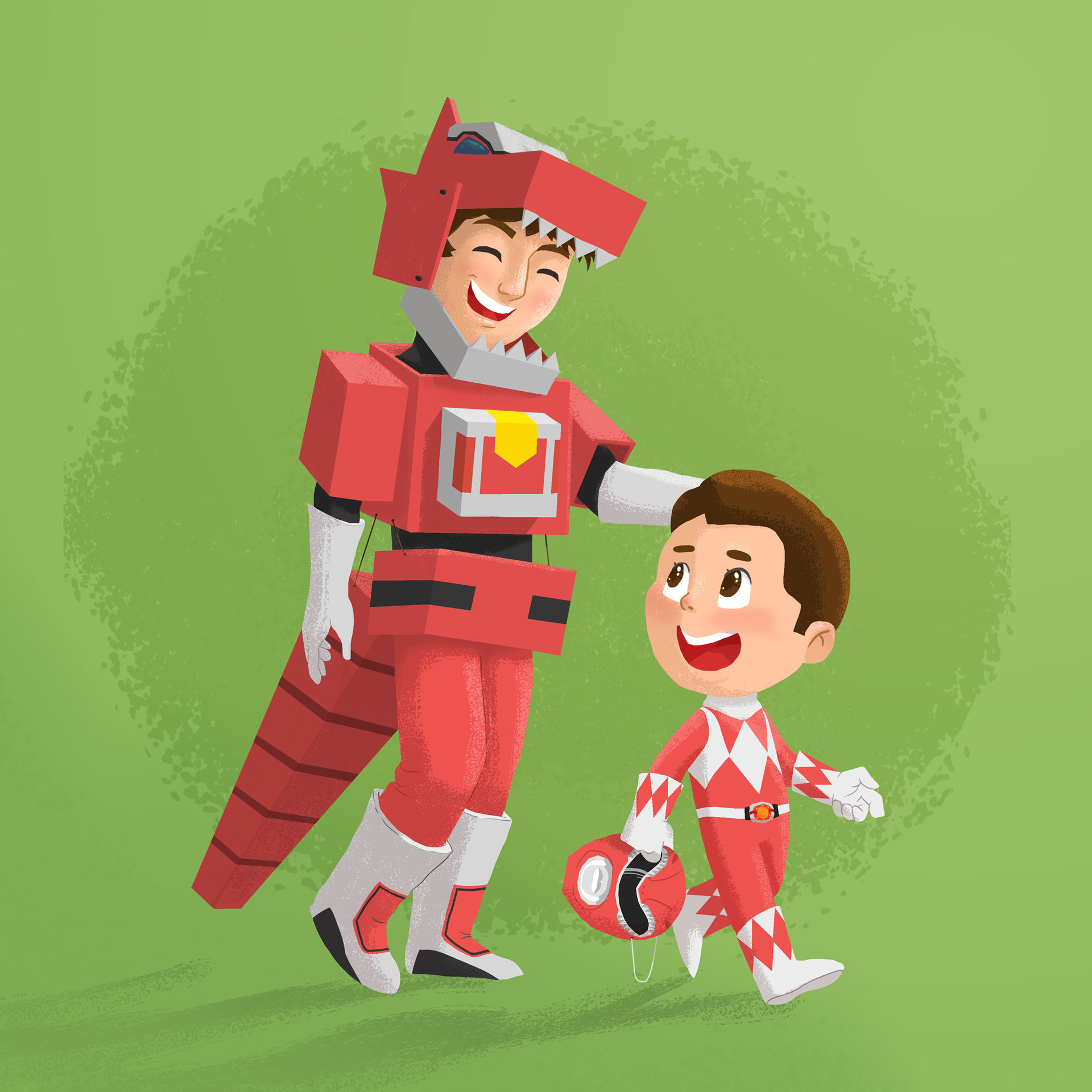 ArtStation - Power Rangers Family Cosplay