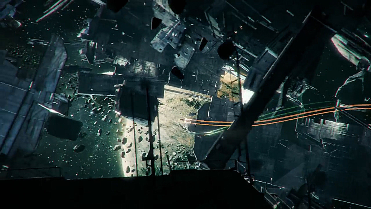 Other shot I did (compositing, engine trails and energy)