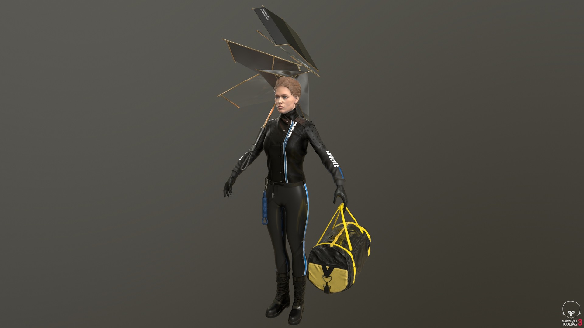 Artstation Death Stranding Lea Seydoux Dexter Wong