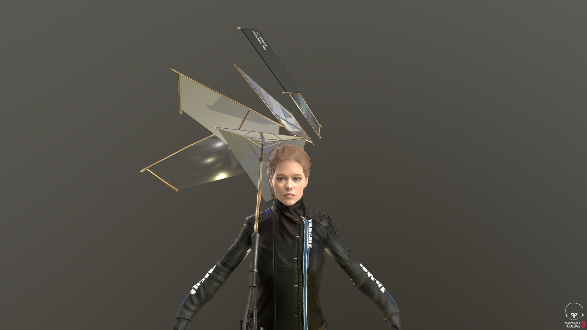 Artstation Death Stranding Lea Seydoux Dexter Wong