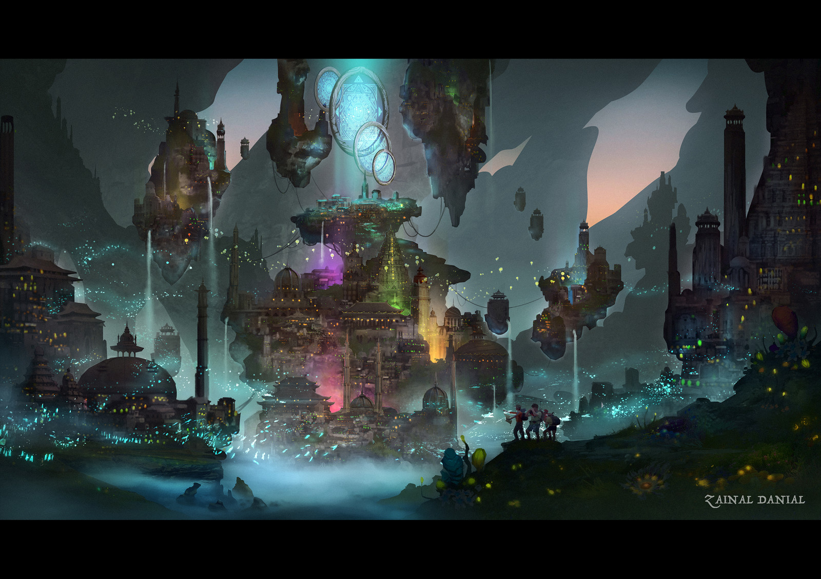 Ghost Central City. Where all the Malaysian mythical creatures living in a spirit world.