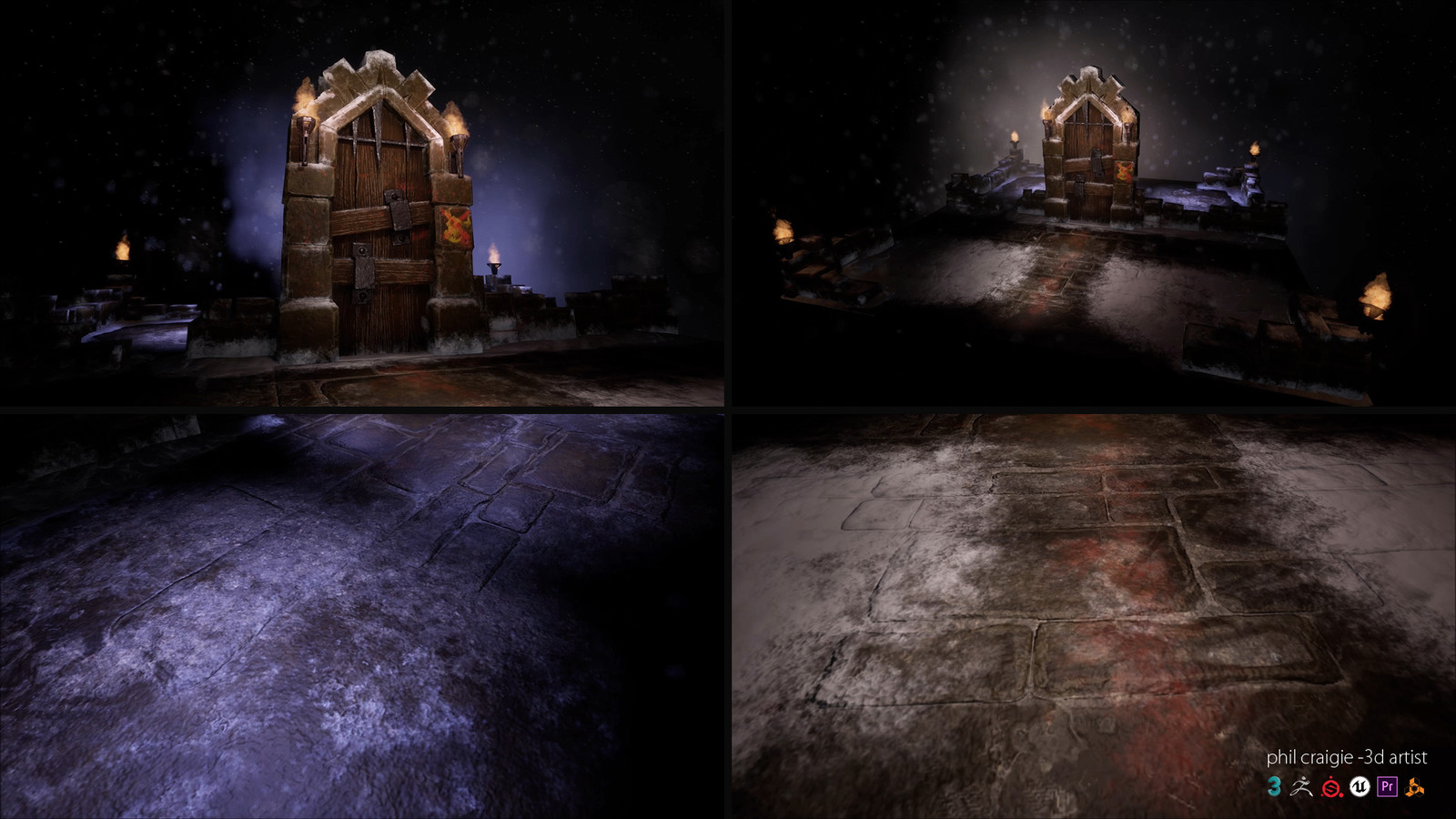 Some still images from the video.
Unreal Engine 4.