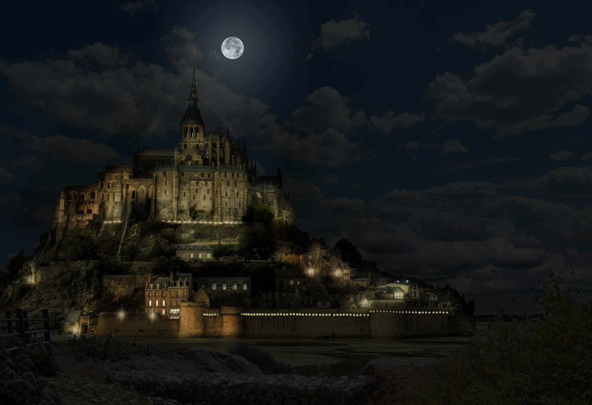 Artstation Day For Night Matte Painting Afifa Khoyrunnisa