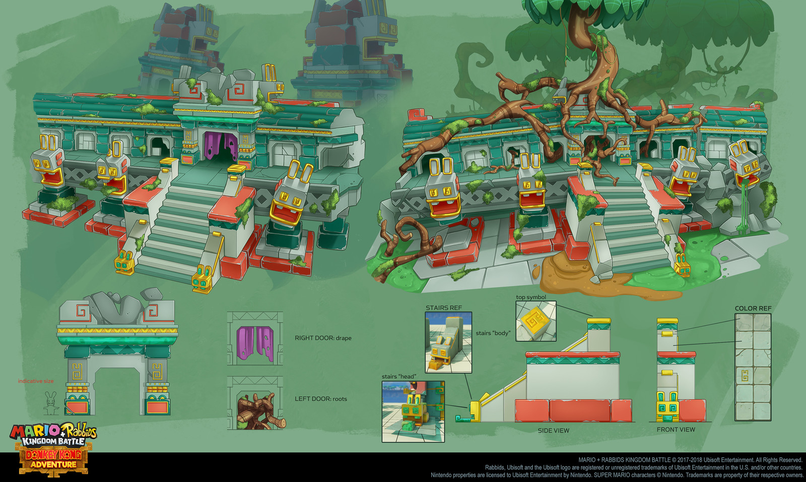 Rabbid Kong temple side structure conception