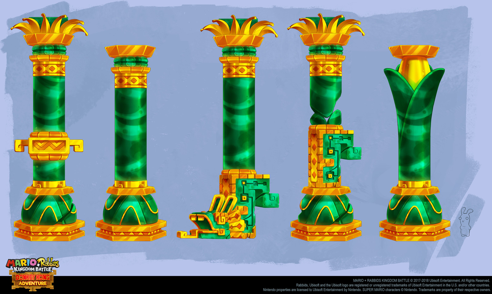 Dungeon columns conception