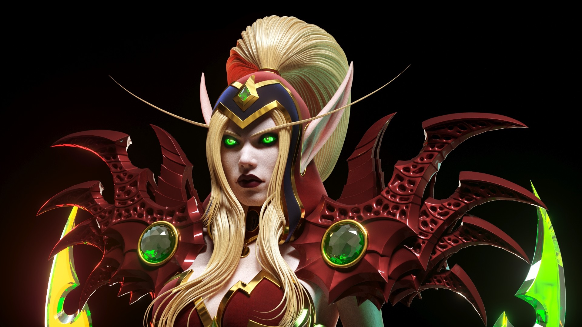 Rafael Dioli - Valeera Sanguinar, Champion of the Crimson Ring