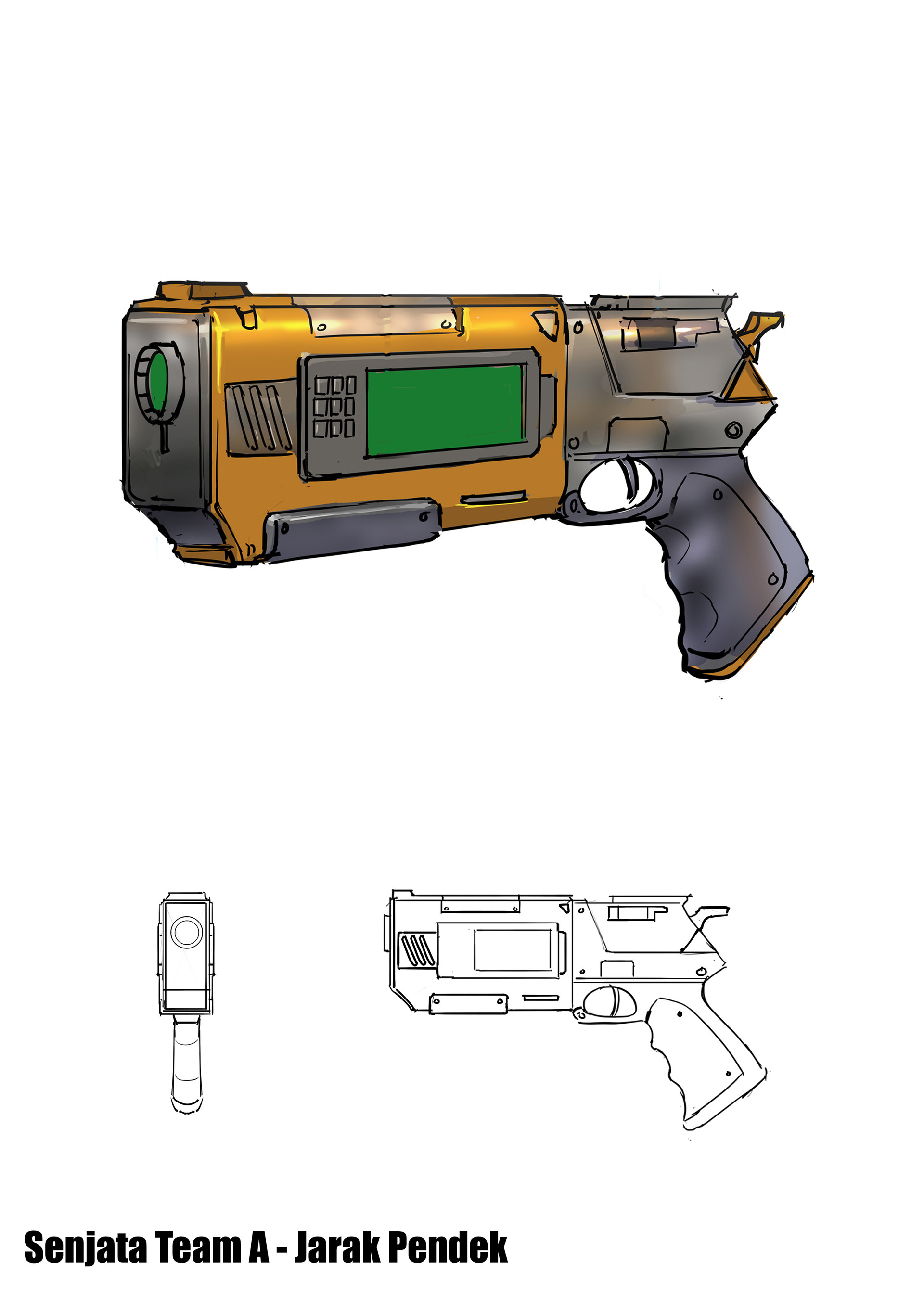 Basith Ibrahim Lazer Tag Weapon Design<script async src=