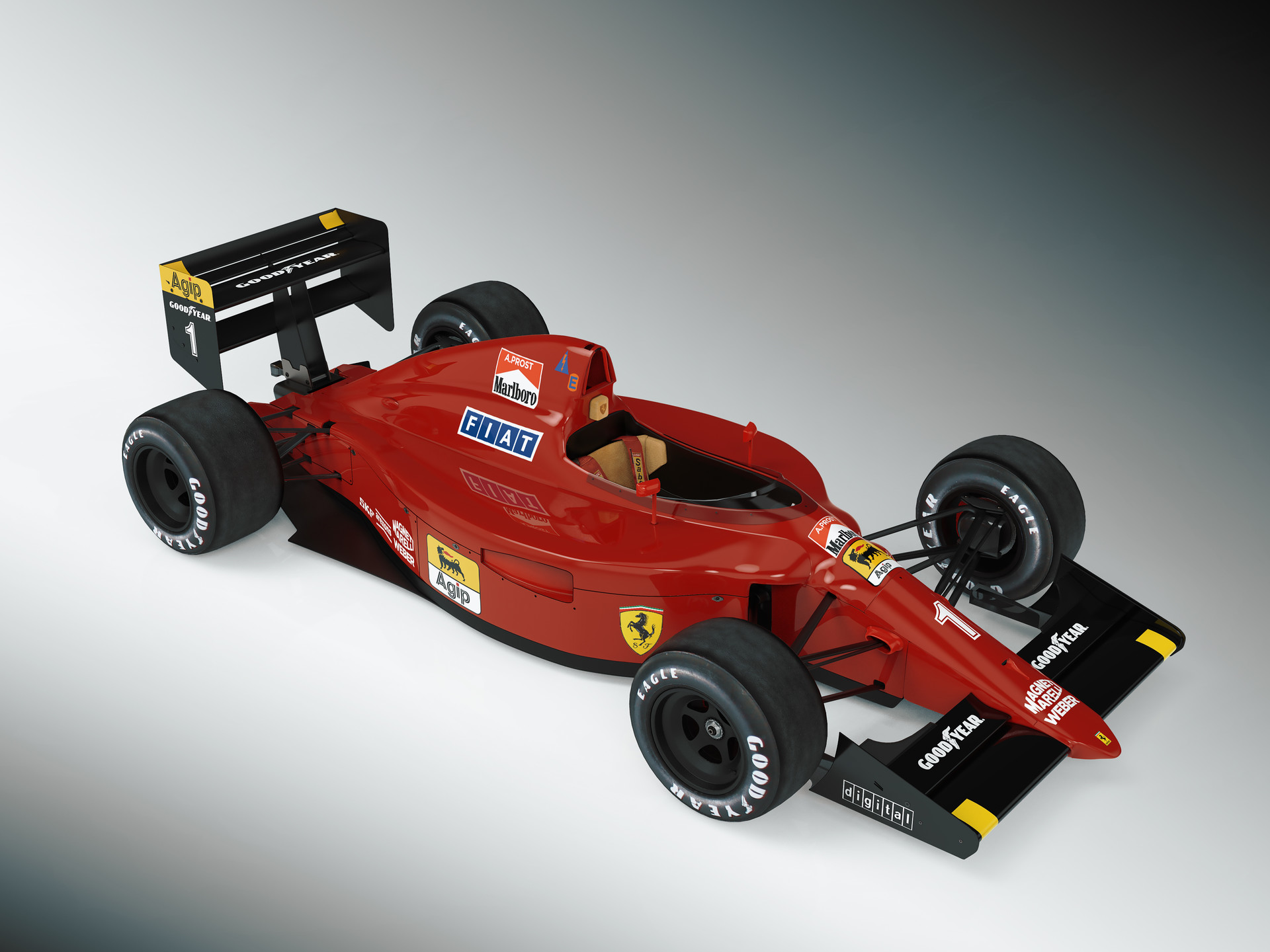 ArtStation - Ferrari F 641/2