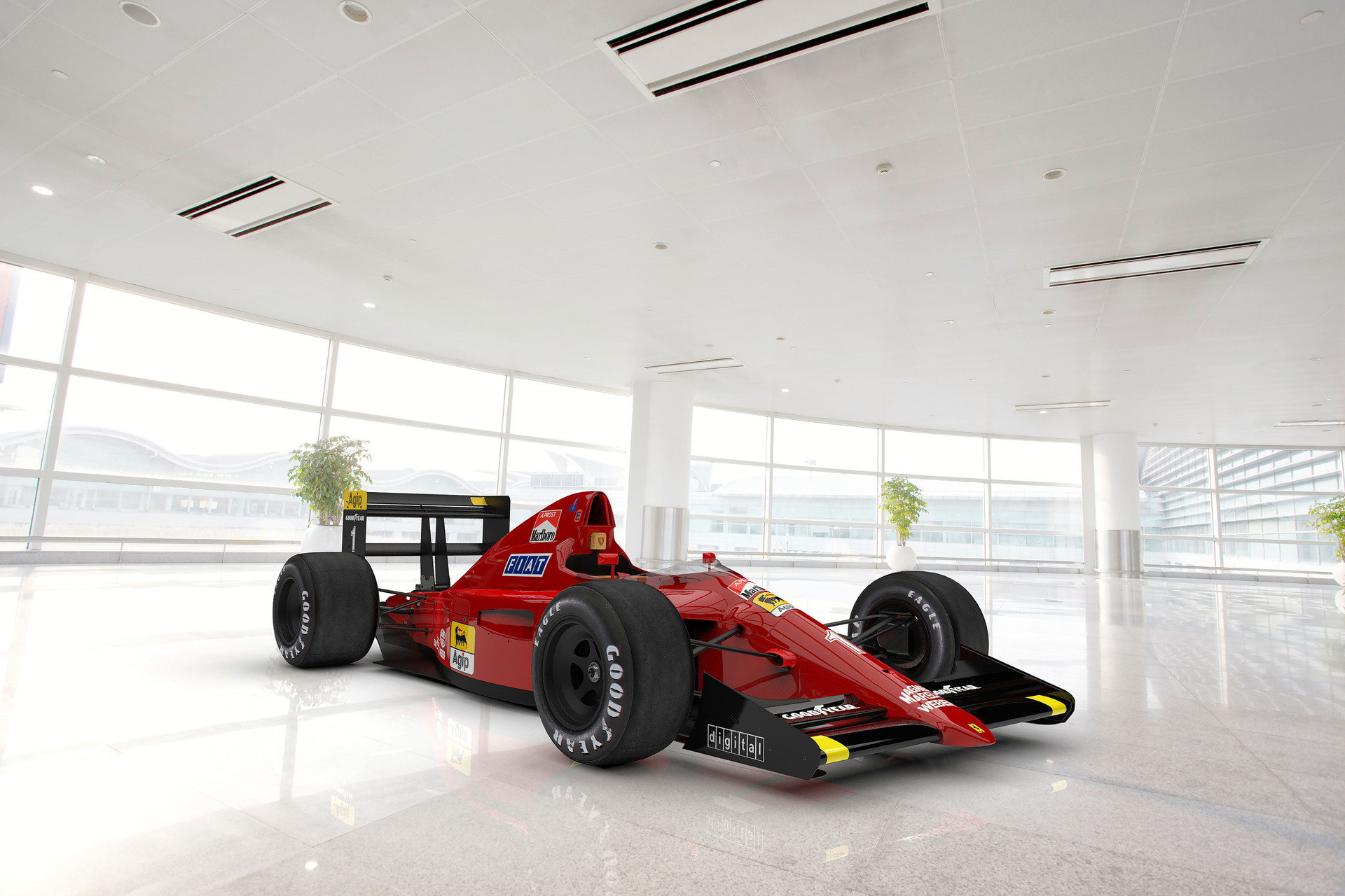ArtStation - Ferrari F 641/2