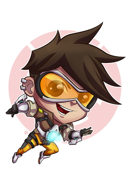 Artstation Overwatch Chibi Diogo Torres