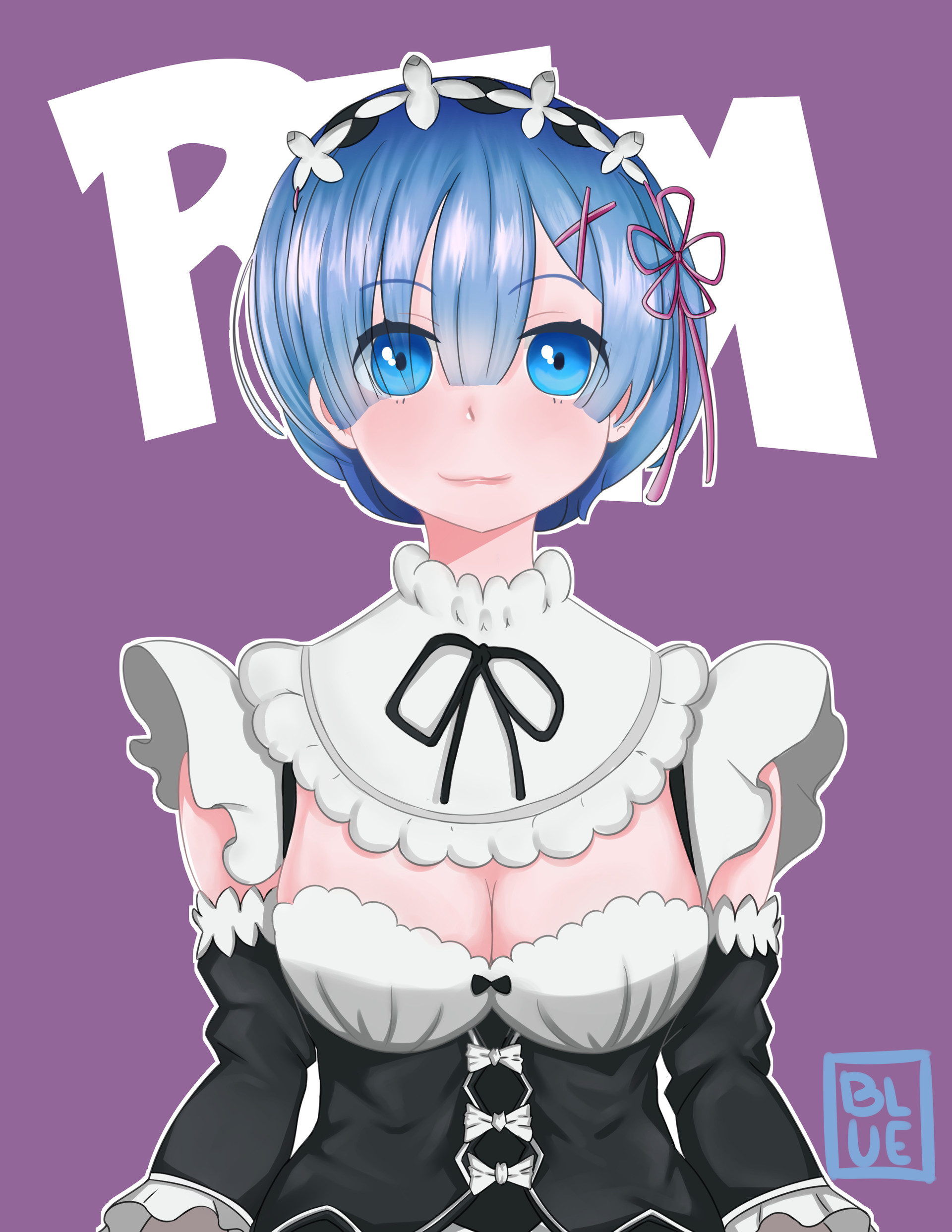 Artstation Rem Mr Blue