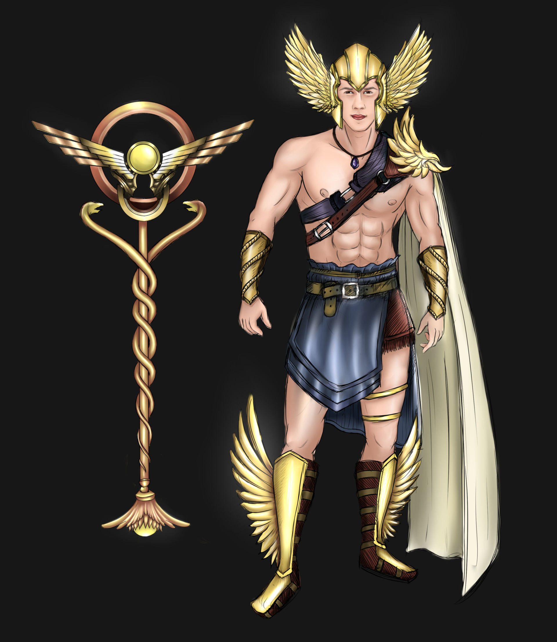 ArtStation - Hermes The Greek God