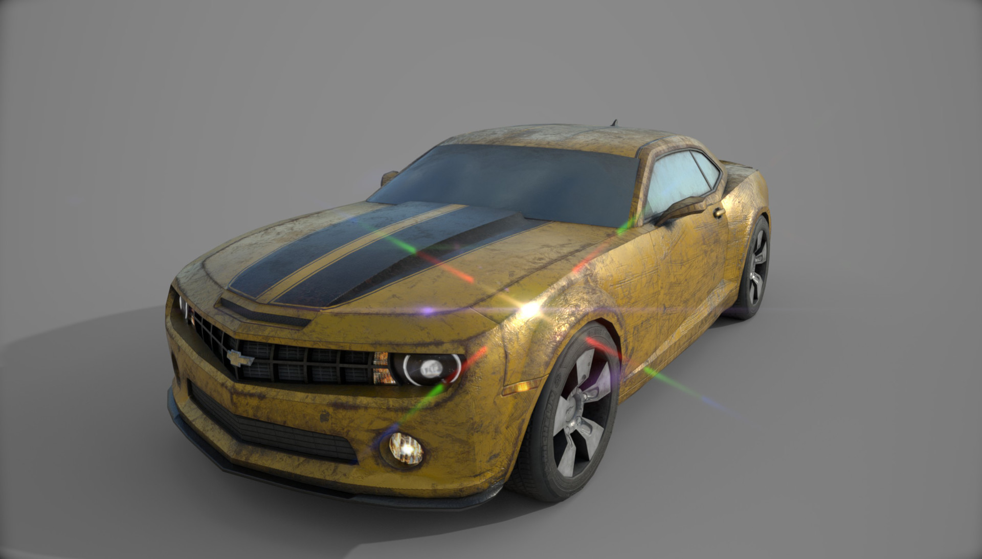 artstation chevrolet camaro car