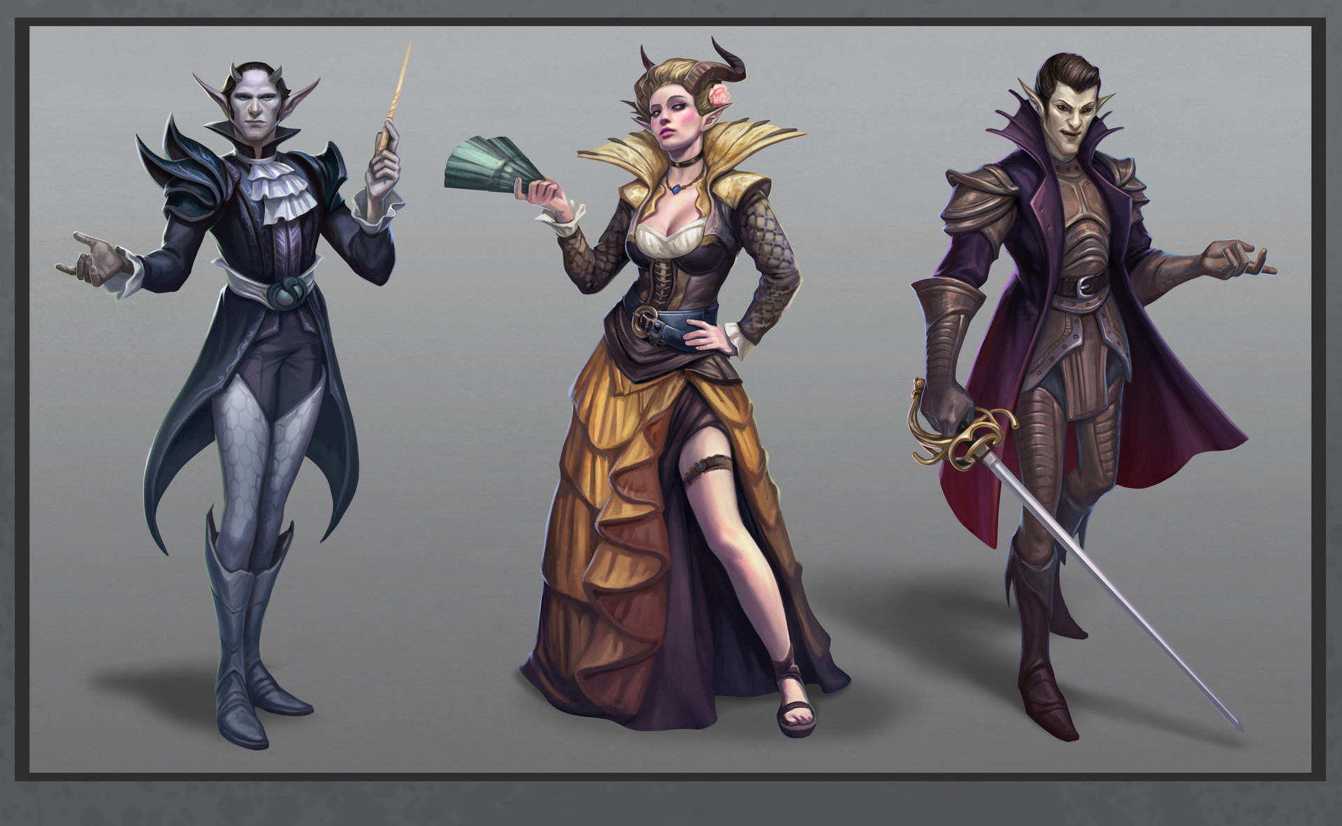 ArtStation - Shadow Fey Illustrations