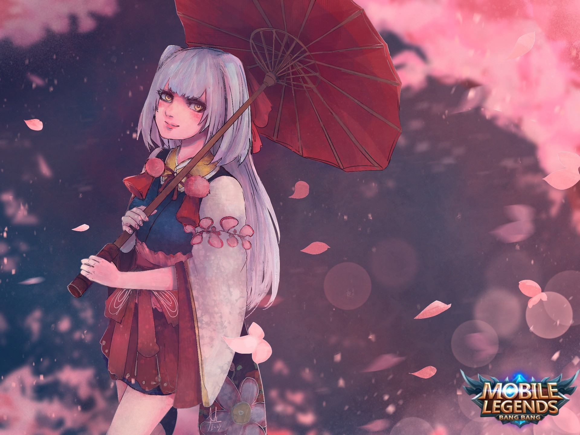 ArtStation Kagura Cherry Witch From Mobile Legends Neelam Ayuningrum