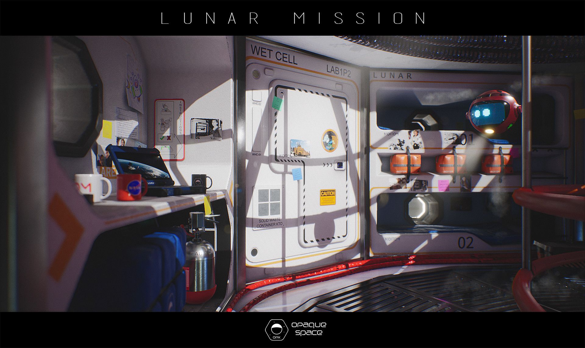 ArtStation - Lunar Mission - Habitation