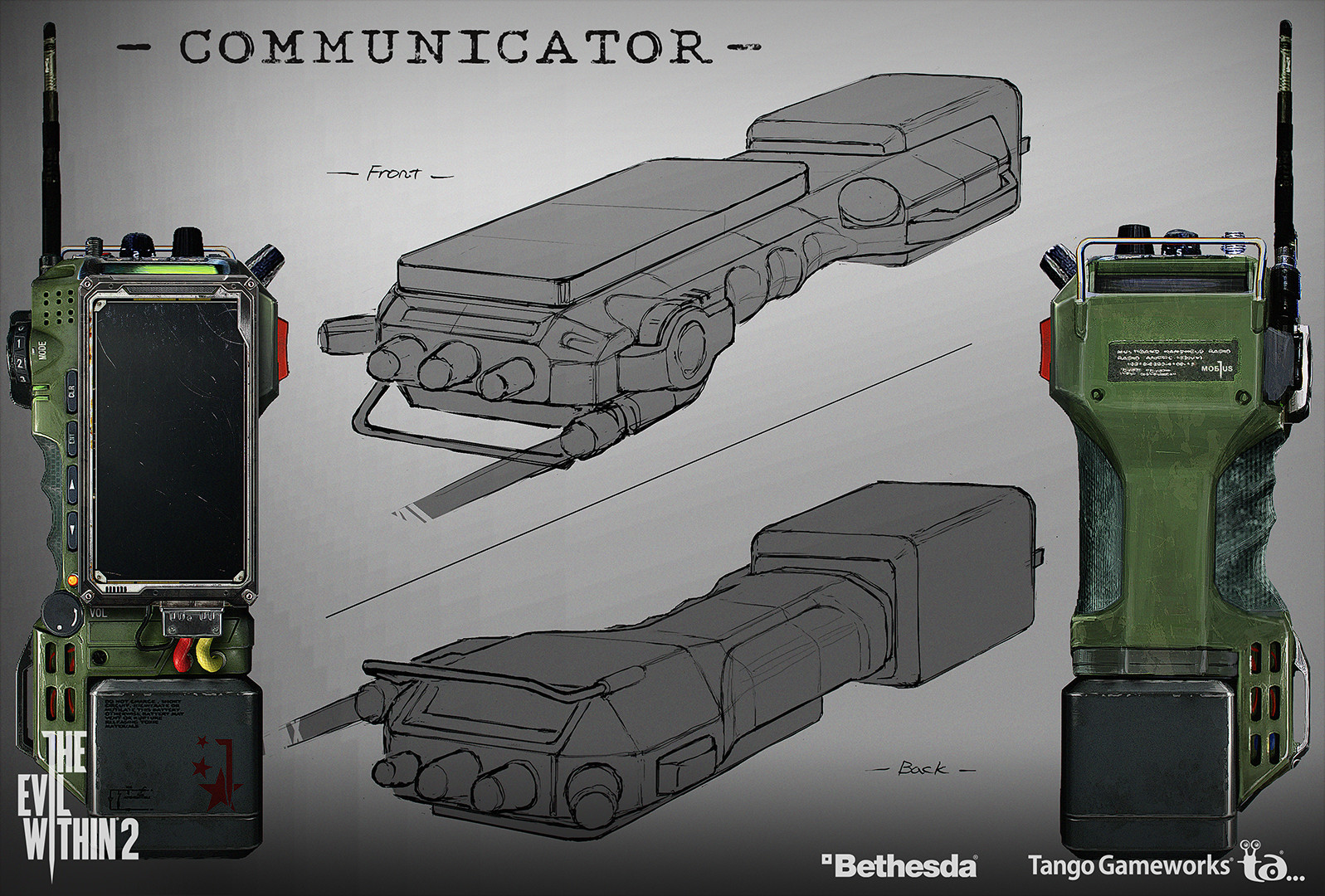 KEITA SAKAI 阪井 圭太 - THE EVIL WITHIN2-Prop Designs