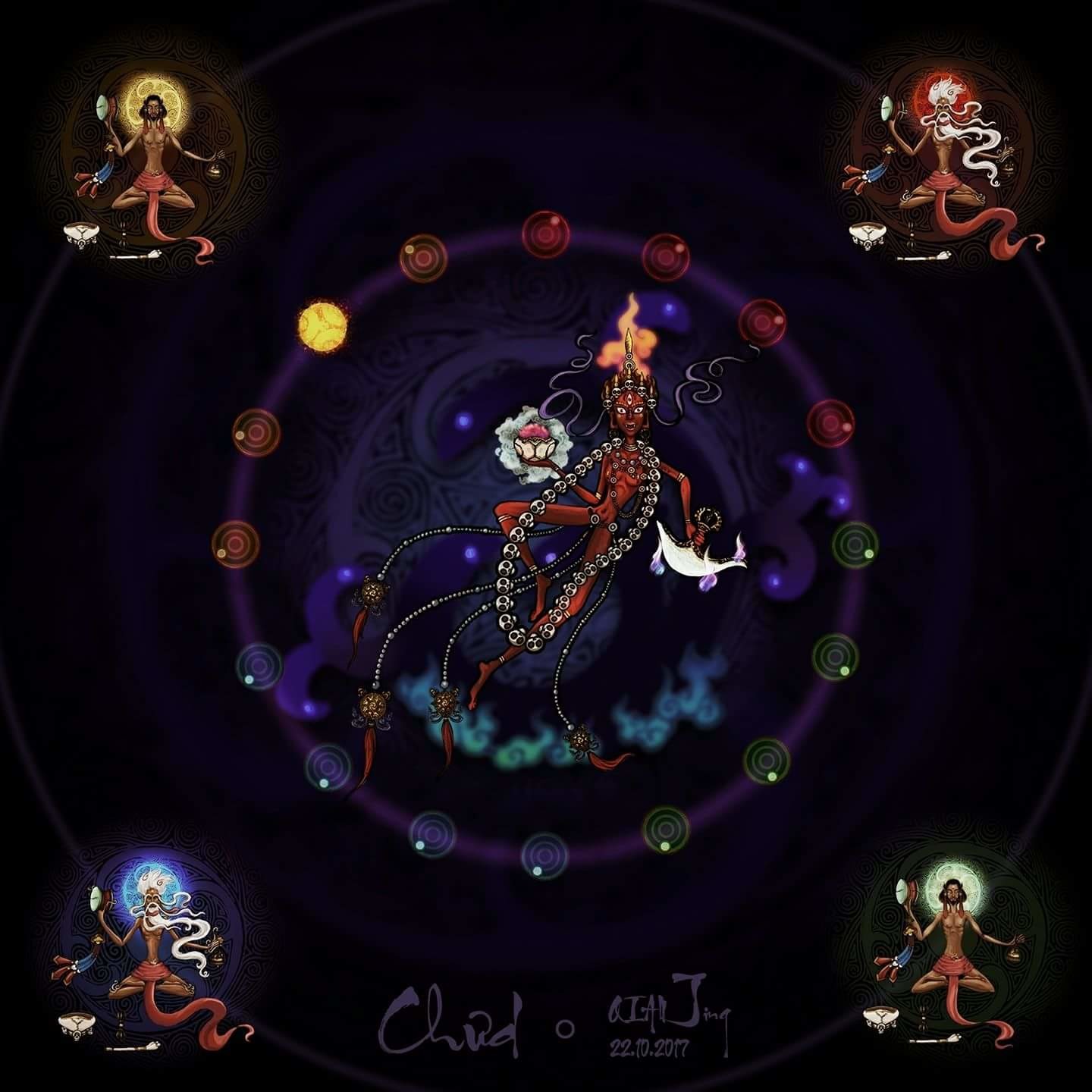 Jing Qian Le Grand Chod 施身法