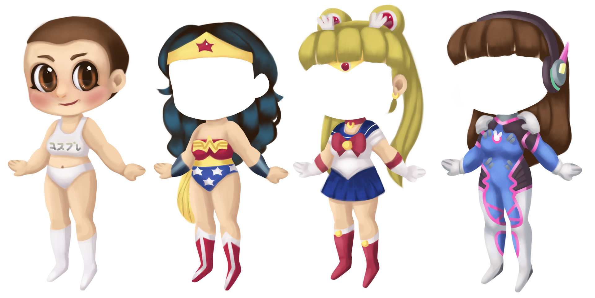 wonder woman paper doll