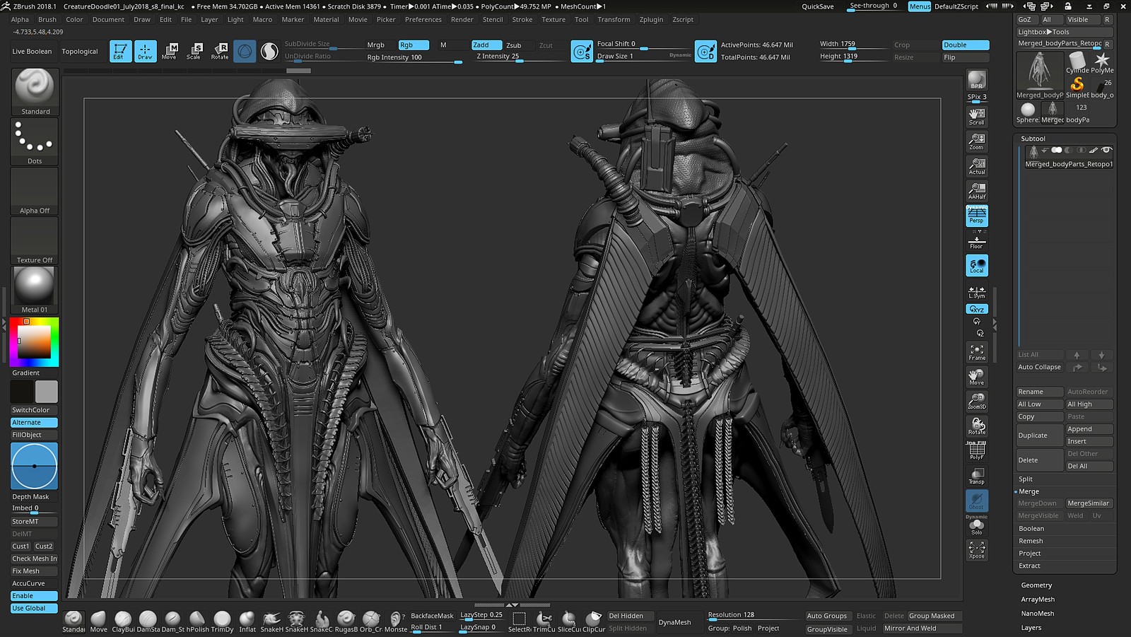 Куда сохраняются проекты zbrush