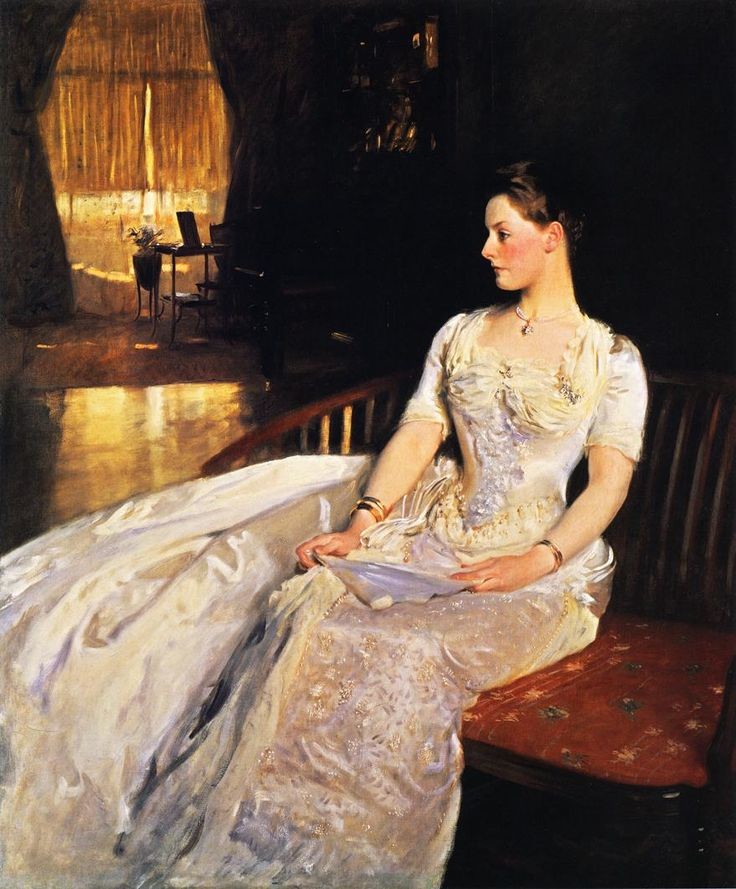 Portrait of Mrs Cecil Wade - John Singer Sargent 1886