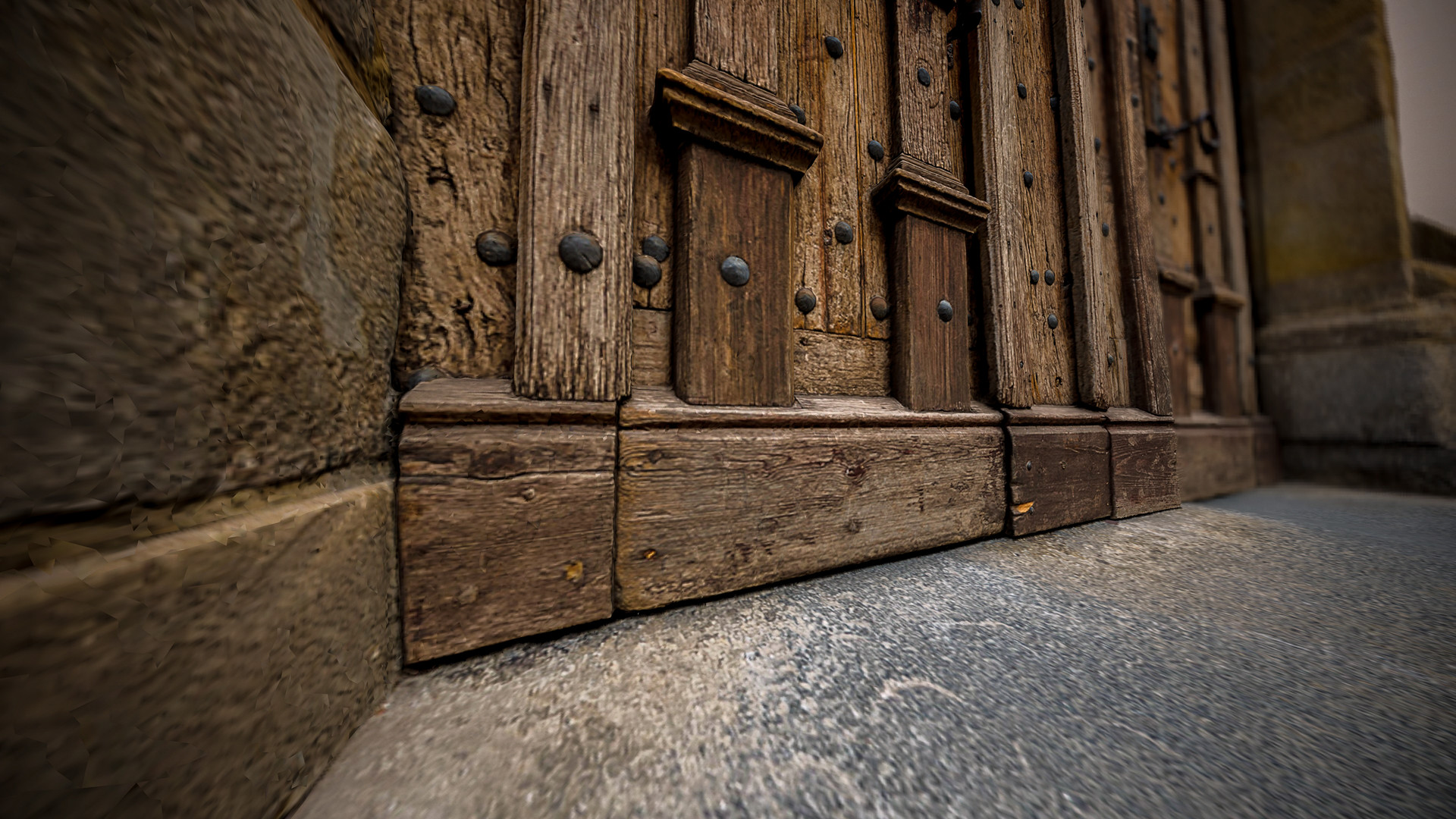 Artstation The Doors Of The Old Church Sergey Rudavin