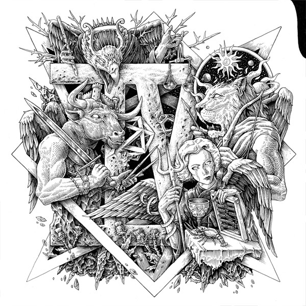 IV - Apocalypse
Subject: eschatological mythology,
also - four liberal arts of quadrivium: arithmetic, geometry, astronomy and music.