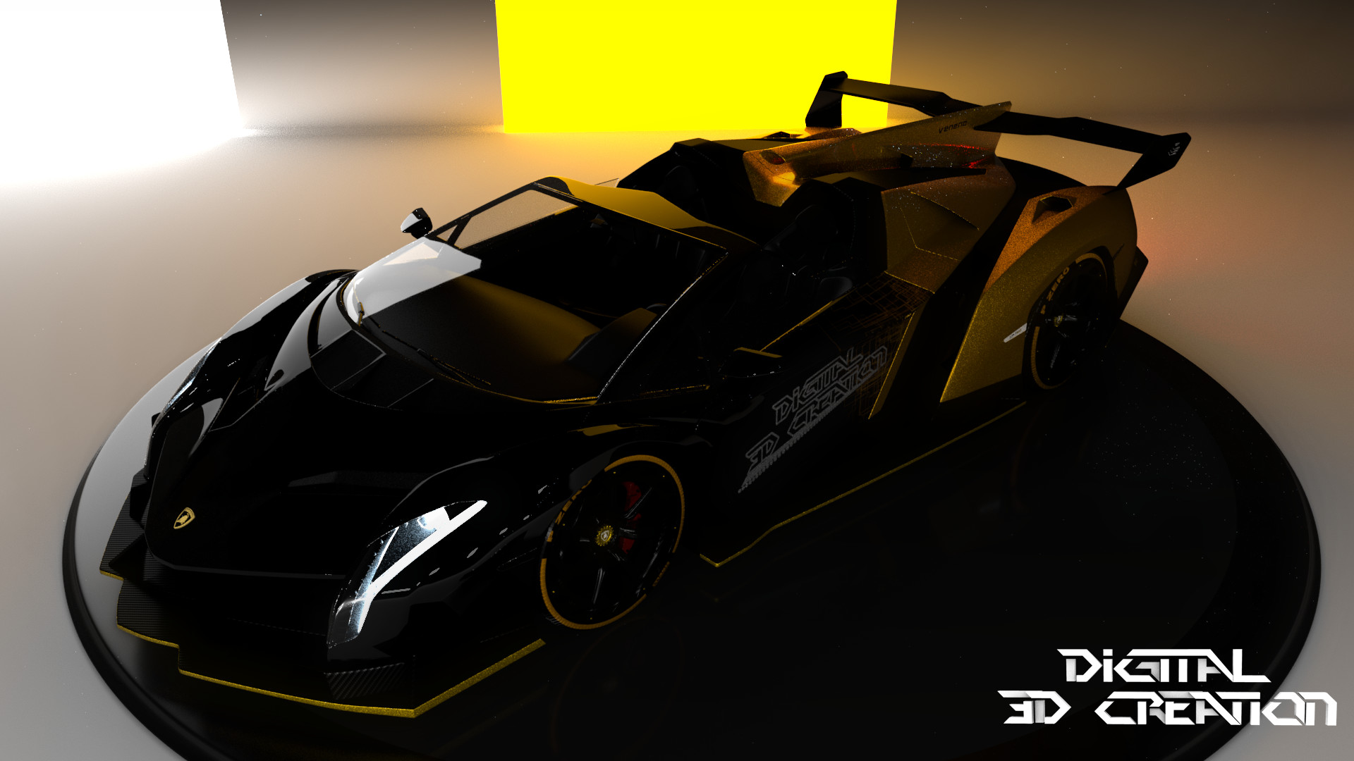 fütüristik lamborghini veneno