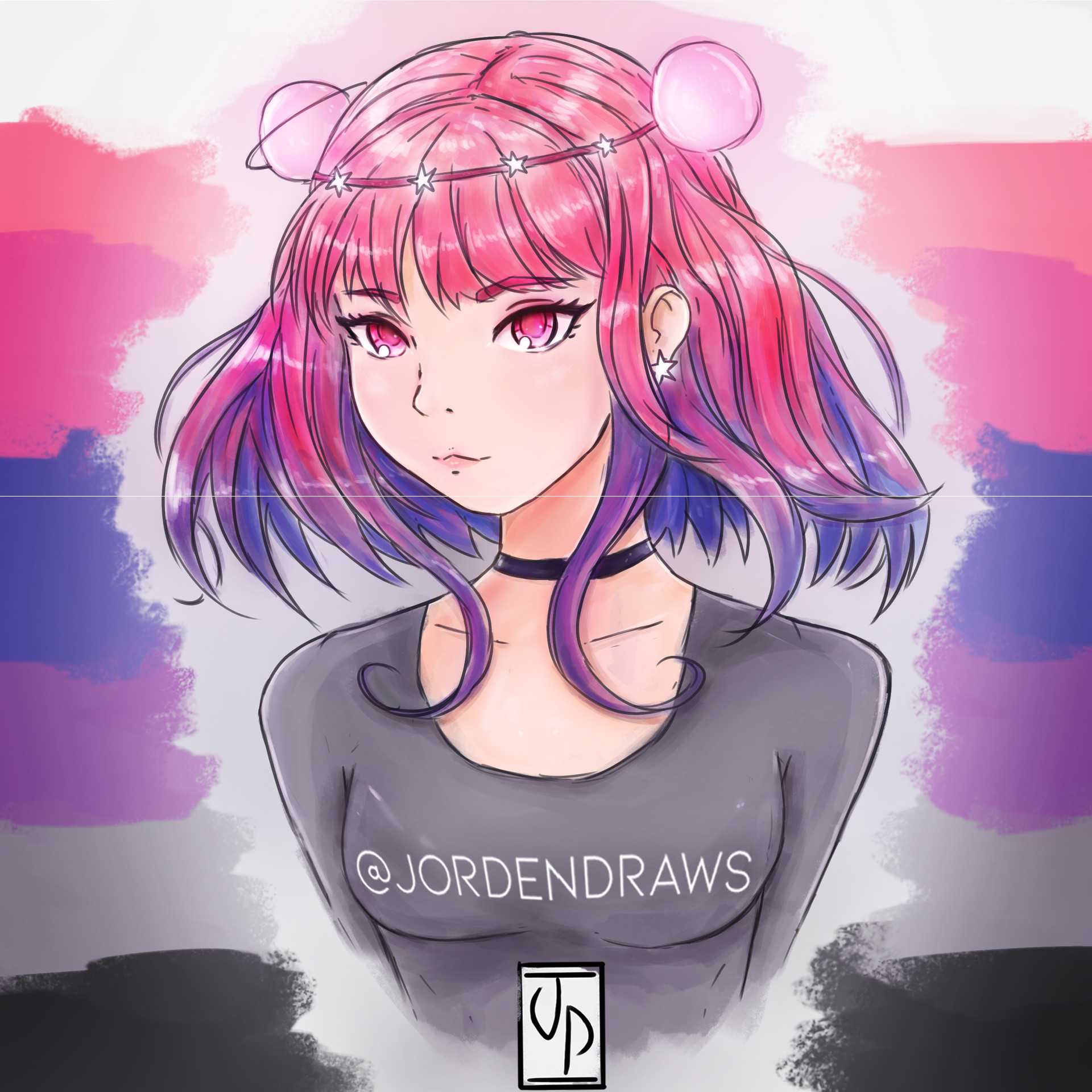 Artstation Space Bun Girl Jorden Prussing,Soviet Wallpaper Phone